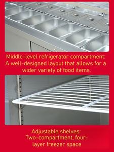 <span class=keywords><strong>ตู้</strong></span>แช่โชว์อาหารแบบหลาย<span class=keywords><strong>อุณหภูมิ</strong></span>สำหรับมลาถังและฮอทพอท - <span class=keywords><strong>ตู้</strong></span>โชว์อาหารสดสำหรับสถานีบริ<span class=keywords><strong>การ</strong></span>บุฟเฟ่ต์ - Product Image 3