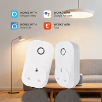 Bilihondim UK Interrupteur WiFi à bouton, variateur 200W 1 canal, contrôle sans fil via application Tuya Smart Life, 1A, configuration de scènes, démarrage progressif