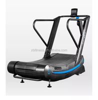 Caminadora Curva Manual de Uso Comercial, Resistente, Sin Motor, Autoalimentada, Equipo de Fitness y Cardio para Gimnasios y Clubes