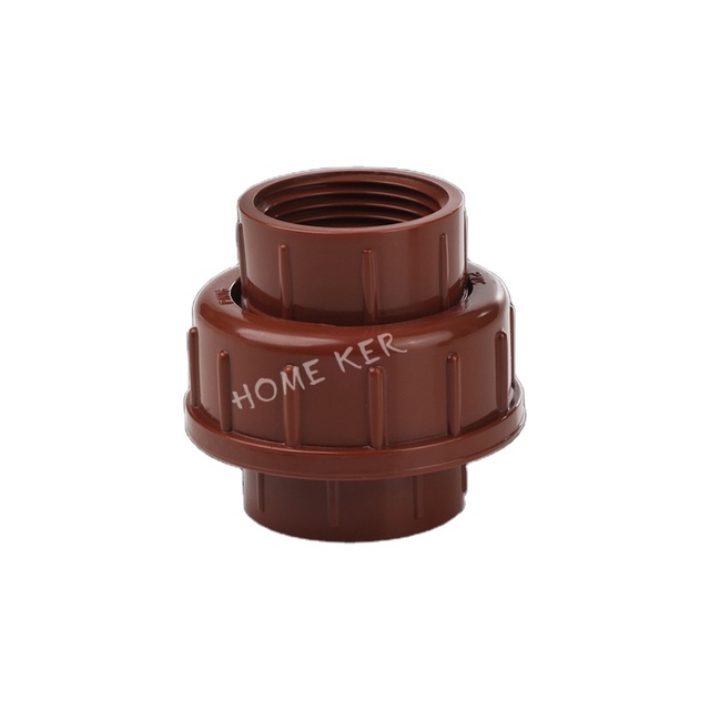Factory Price PVC Union BS Socket Thread Union PVC Union Fitting for Home Use