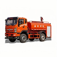 Truk Pemadam Kebakaran Dongfeng 4x2 Diesel dengan Kapasitas Tangki >10000L, Tenaga >450hp, Emisi EURO 5 untuk Penyelamatan Hutan