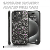 Coque de Téléphone Design en Véritable Fibre de Carbone Pure et TPU, Moule Exclusif, Logo Personnalisé pour iPhone 17 16 15 14 13 Air Pro Max