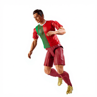 Jouets de football personnalisés, figurine de joueur de football en PVC imprimée en 3D de 6 pouces, jouet de simulation