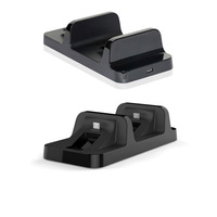 TP4-002 pour PS4/PS4 Pro/ Slim, Double station de charge, contrôleur de manette de jeu sans fil, Double poignée, chargeurs sans fil