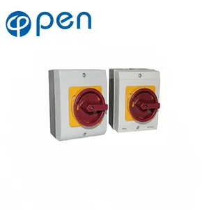 Los proveedores de China fabricación IP65 100A impermeable fusible interruptor seccionador