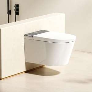 Nouvelle Conception <span class=keywords><strong>Toilette</strong></span> Intelligente Murale à Détection Automatique et Auto-Nettoyante avec Chasse d'<span class=keywords><strong>Eau</strong></span> Automatique pour Salle <span class=keywords><strong>de</strong></span> Bain - Product Image 5