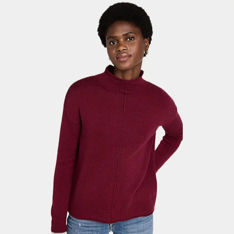 OEM Fall Winter Christmas Sweater Women Custom Logo Designer Vest Oversized Crop Top Knitted Cardigan Plus Size Women's Sweaters