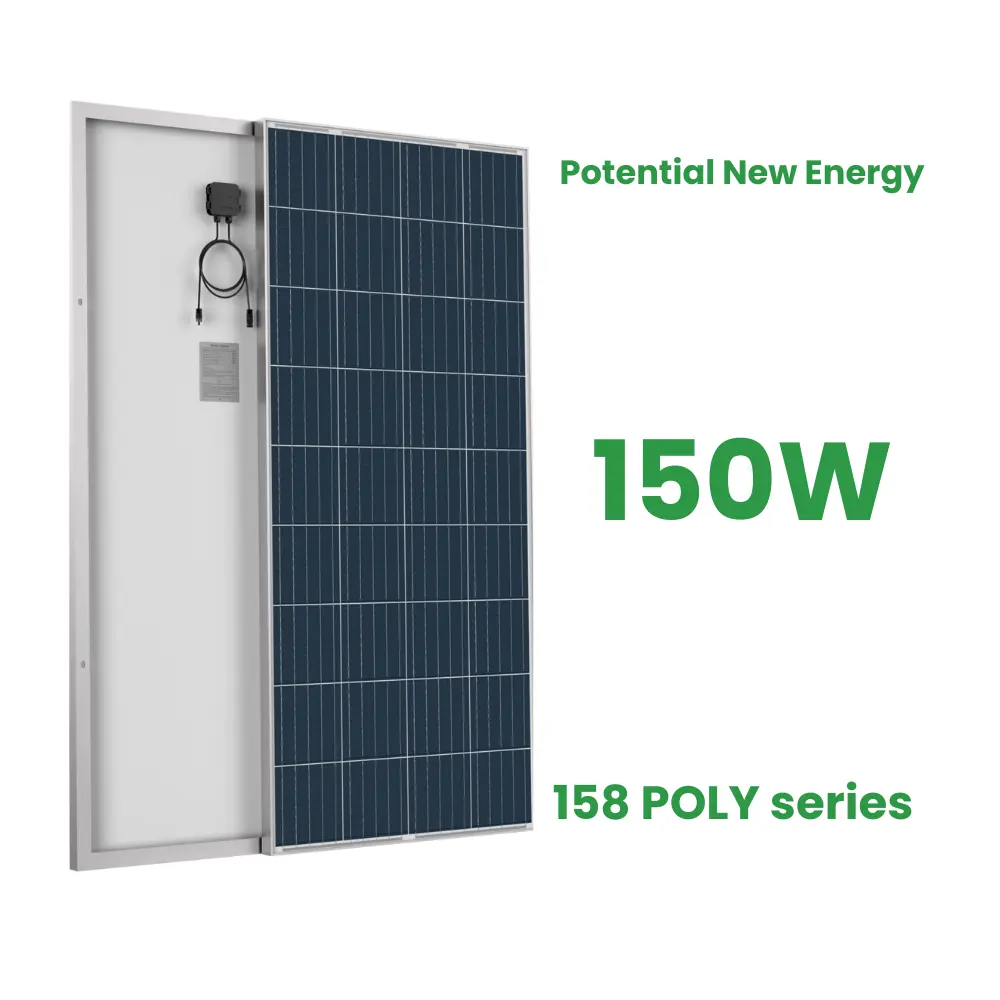 פוטנציאל אנרגיה חדש סולארי פאנל סולארי דק אולטרה 150 וואט