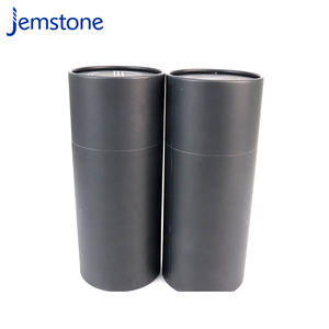 Emballage de luxe en tube de carton noir pour vin rouge, whisky, champagne, avec logo personnalisé, recyclable, pour boissons - Product Image 4