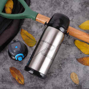 Gobelet isotherme élégant et mignon avec couvercle anti-fuite, design métallique écologique - Product Image 4