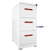 Armoire à classeurs latérale en acier avec serrure à combinaison numérique, unité de rangement de documents métallique pour dossiers juridiques très confidentiels