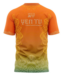 T-shirt de course personnalisé pour le sport, matière 95% coton 5% élasthanne, vente en gros, fabrication au Vietnam - Product Image 1