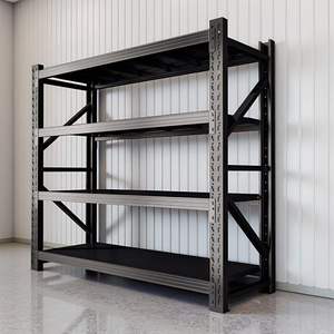 Rayonnage industriel en acier robuste pour entrepôt, idéal pour le stockage de matières premières, de produits finis et d'équipements - Product Image 4