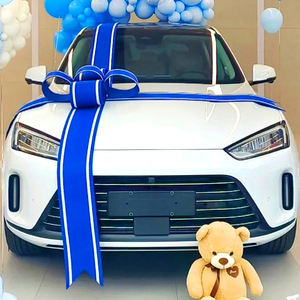 Gros personnalisé extérieur énorme rouge Super arcs Promotion gros cadeaux arc noël géant voiture arc décoratif - Product Image 4