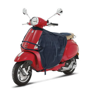 Couvre-<span class=keywords><strong>jambe</strong></span> de <span class=keywords><strong>scooter</strong></span> d'hiver noir avec bande réfléchissante imperméable tablier coupe-vent protecteur <span class=keywords><strong>pour</strong></span> accessoires de motos - Product Image 3