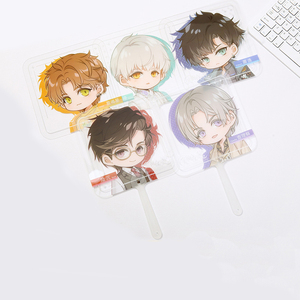 Tùy Chỉnh Quảng Cáo Giá Rẻ <span class=keywords><strong>PP</strong></span> Nhựa Tay <span class=keywords><strong>Fan</strong></span> Cá Nhân Người Hâm Mộ Tay OEM Logo In Ấn <span class=keywords><strong>PP</strong></span> Mini <span class=keywords><strong>Fan</strong></span> Tay Kpop Anime Bán Buôn - Product Image 3