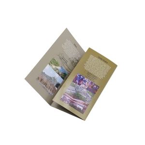 Özel Ünlü Marka Üç Katlı 200g 285X220mm Ev Turizm Promosyonu Faydalı Kozmetik Şarap Alışveriş Parti Günlüğü Broşürü - Product Image 1