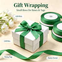 Nastro Grosgrain Hanfan 10mm, Rotolo di Nastro in Poliestere a Coste 1cm per Artigianato, Cucito, Fai-da-Te, Fiocchi per Capelli, Confezioni Regalo, Personalizzazione LOGO, Vendita all'Ingrosso