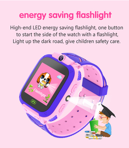 Q12 Reloj inteligente para niños con alarma SOS LBS Ubicación y juegos de linterna a prueba de agua IP67 Tarjeta Sim Reloj GPS para niños - Product Image 6