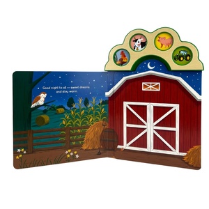 <span class=keywords><strong>Libro</strong></span> de Sonidos de Animales de Granja Interactivo, Juguete Educativo para Niños Pequeños, Good Night Tractor Lift - Product Image 4