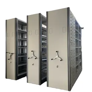 Popular system filing mobile movable rack cabinets high-density mobile dense shelves electric powered mobile racks cabinets