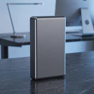 Batería Externa Portátil Ultrafina de Aleación de Aluminio, 10000mAh, Inalámbrica, Magnética, Carga Rápida Tipo-C de 15W, para Uso en Exteriores - Product Image 5