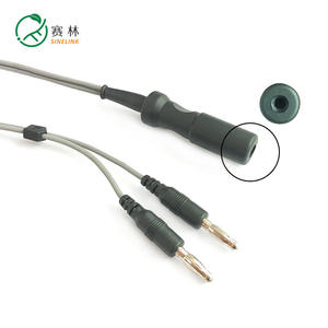 Cables adaptadores electroquirúrgicos bipolares de silicona reutilizables laparoscópicos quirúrgicos médicos R.Wolf de alta calidad, Conductor de cobre - Product Image 5