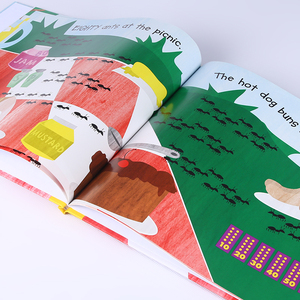 Meilleure Vente Papier D'art <span class=keywords><strong>Dessin</strong></span> Animé Coloration A4/B5 0-4 Ans Bébé Livre Impression Shenzhen Guangdong - Product Image 6