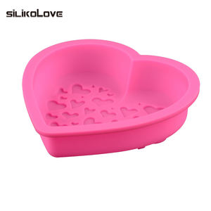 แม่พิมพ์<span class=keywords><strong>เค้ก</strong></span>ซิลิโคนรูปหัวใจ SILIKOLOVE ผลิตตามสั่ง ได้รับมาตรฐาน LFGB แพลตตินัม ไม่ติดกระทะ ปลอดสาร BPA - Product Image 3