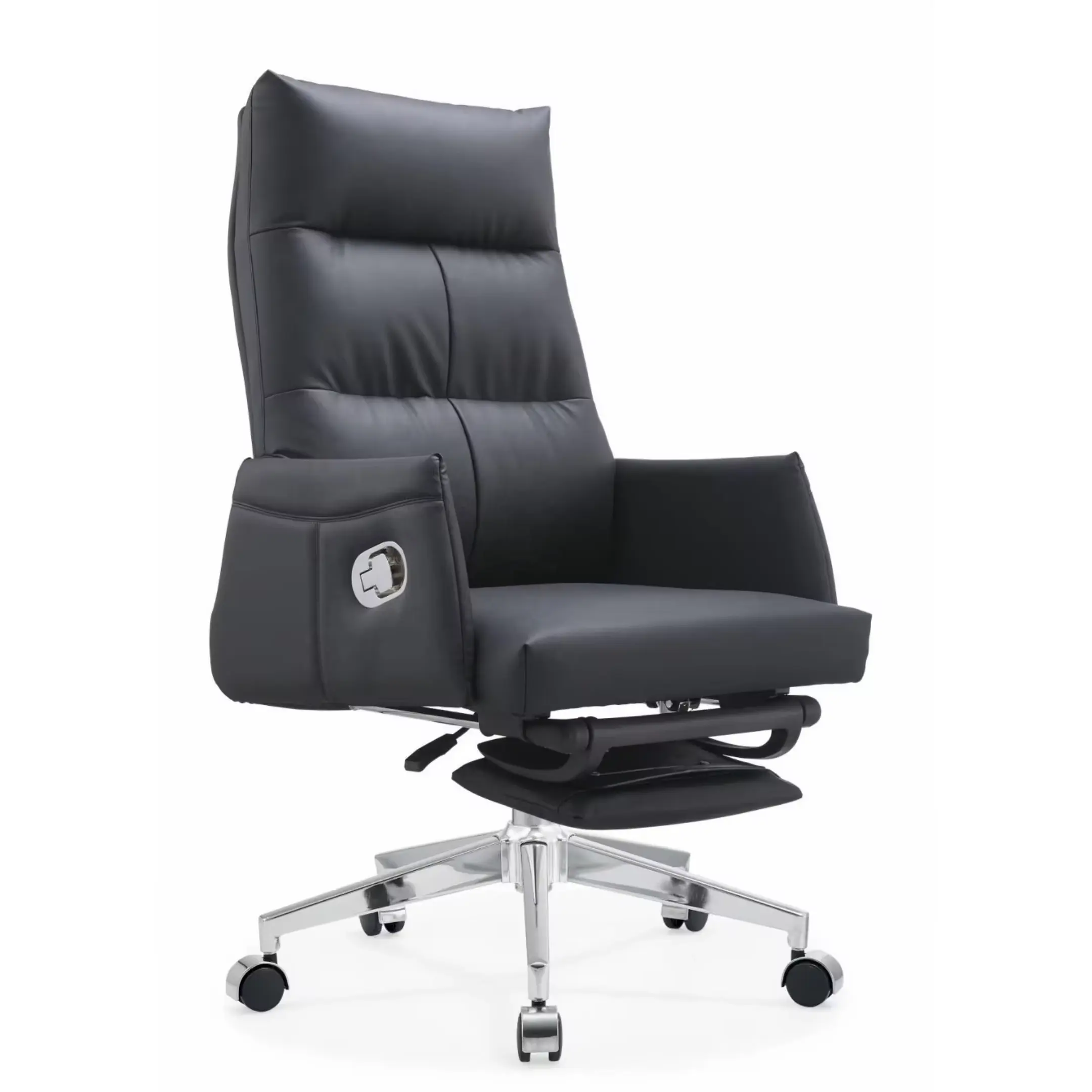 Sillas ejecutivas cómodas Silla de escritorio barata al por mayor silla de oficina de cuero PU sillas giratorias de oficina muebles de oficina