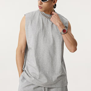 Camiseta de Hombre de Color Sólido, Básica, 100% Algodón, Tejido Antiarrugas, Informal, de Manga Corta, Transpirable, Corte Regular, Cómoda para el Verano - Product Image 2