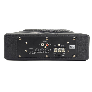 <span class=keywords><strong>Subwoofer</strong></span> ô tô siêu mỏng 8-10 inch, âm trầm mạnh mẽ, tích hợp amply, vỏ da, chất liệu gỗ - Product Image 5