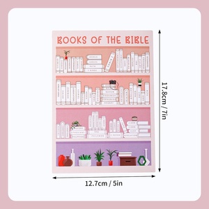 Pegatinas <span class=keywords><strong>de</strong></span> Libros Bíblicos para Leer la <span class=keywords><strong>Biblia</strong></span>, Pegatinas para Estanterías Cristianas, Ayuda para la Lectura, Etiquetas Bíblicas para el Tablero del Coche para el <span class=keywords><strong>Estudio</strong></span> - Product Image 2