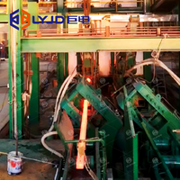 100*100mm ~ 150*150mm billette de fer en acier carré 5T-20 T/h coulée continue CCM billette en acier roulette de machines à barres d'armature