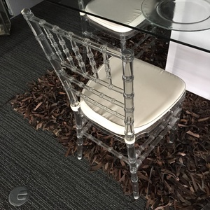 Chaises Chivaris en résine transparente, <span class=keywords><strong>chaise</strong></span> Chivari en résine transparente, <span class=keywords><strong>chaise</strong></span> de salle à manger d'hôtel - Product Image 5