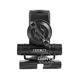 Support d'antenne de voiture universel en acier inoxydable noir Shinming K-30 à fixation par pince - Product Image 4