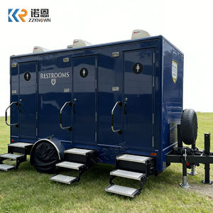 Nouvelle Conception Toilettes de Luxe avec <span class=keywords><strong>Douche</strong></span>, Remorque de Toilettes Extérieures, Remorque de Toilettes Mobiles Personnalisable - Product Image 2
