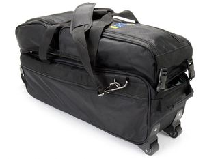 3 Ball Deluxe <b>Bowling</b> Tournament Roller Tote with Detachable Shoe and Accessory Bag Rolling 3 Ball <b>Bowling</b> Bag - Product Image 1