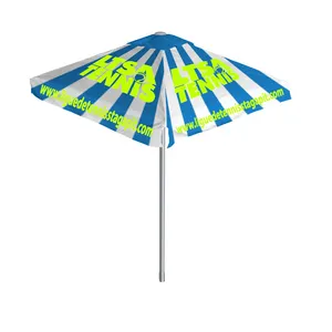 선전용 광고 사건 옥외 일요일 우산 양산을 위한 옥외 알루미늄 구조 바닷가 우산