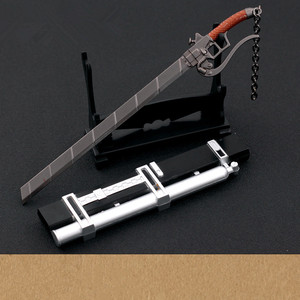 Llavero <span class=keywords><strong>de</strong></span> Metal con Modelo <span class=keywords><strong>de</strong></span> Arma <span class=keywords><strong>de</strong></span> Eren Jaeger <span class=keywords><strong>de</strong></span> Anime AOT <span class=keywords><strong>de</strong></span> 20 cm, Joyería Cosplay - Product Image 3