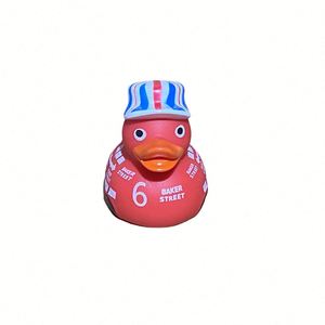 Vente en gros OEM Jouet aquatique pour enfants en plastique, canard jaune de 3 pouces, style bus britannique, avec son couinement, pour piscines, Royaume-Uni - Product Image 6