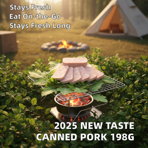 2025 Nuovo Gusto Carne di Maiale Tritata Conservata in Sale in Scatola 198g Pronta da Mangiare Durata 3 Anni per Campeggio - Product Image 5