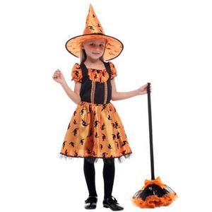 Vestido de Princesa para Niñas de Halloween, Bonito Vestido de Flores al por Mayor de Fábrica, Vestidos de Halloween para Niños 4ourcostumes - Product Image 4