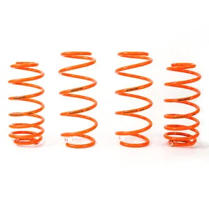 EDDYSTAR Comfortable Driving lower pin spring set spring kit auto suspension coil spring lowering for Honda Fit GK5 2014-2020