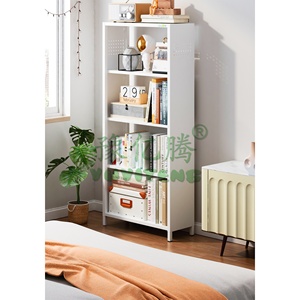 Estante de libros Sala de lectura de doble cara Estante de librería Muebles de biblioteca Estantería de biblioteca de metal - Product Image 5