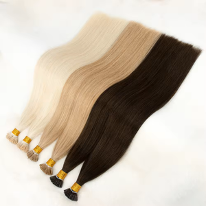 <span class=keywords><strong>Extensions</strong></span> de <span class=keywords><strong>cheveux</strong></span> à la kératine Cuticule alignée Qualité supérieure 100% <span class=keywords><strong>Cheveux</strong></span> humains russes vierges Remy Double Drawn I Tip Extension de <span class=keywords><strong>cheveux</strong></span> - Product Image 1