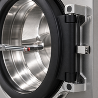 Laveuse industrielle à vapeur intelligente avec écran LCD, chargement frontal, pour le nettoyage de nouveaux matériaux textiles et l'équipement de blanchisserie d'uniformes d'hôtel