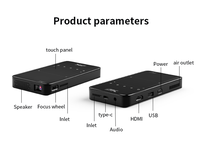 Mini Proyector DLP 4K de Bolsillo 3D Android, Wi-Fi para una Experiencia de Cine en Casa Definitiva HDMI y USB