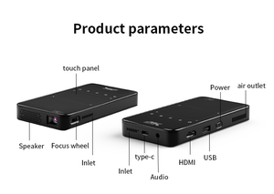 โปรเจคเตอร์ขนาดเล็ก4K 3D แอนดรอยด์ Wi-Fi และบลูทูธสำหรับสุดยอดประสบการณ์โฮมเธียเตอร์ HDMI และ USB - Product Image 6