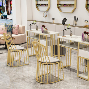 Ensemble d'équipement professionnel, Style moderne <span class=keywords><strong>pas</strong></span> <span class=keywords><strong>cher</strong></span>, mode dame beauté luxe Salon meubles manucure ongles Table - Product Image 2